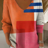 ANAIS | Pletený svetr s výstřihem do V