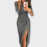 Marika - Elegantní šaty s odhalenými rameny