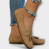 Hazel - Ortopedické mokasíny s mašlí