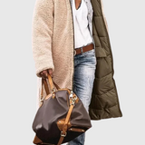 Inka | Teplá prošívaná bunda s kapucí