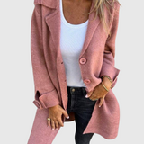 Léonie | Uvolněný dlouhý podzimní kabát