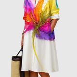 Leonie - Elegantní šaty s uměleckým nádechem pro výjimečné příležitosti