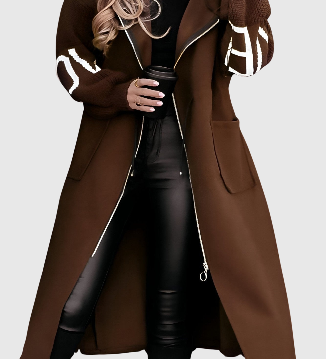 Monika | Elegantní Kapucňový Kabát