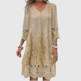 Ursule - Elegantní šaty z české krajky