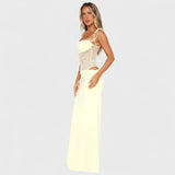 Libuše - Elegantní přiléhavé maxi šaty