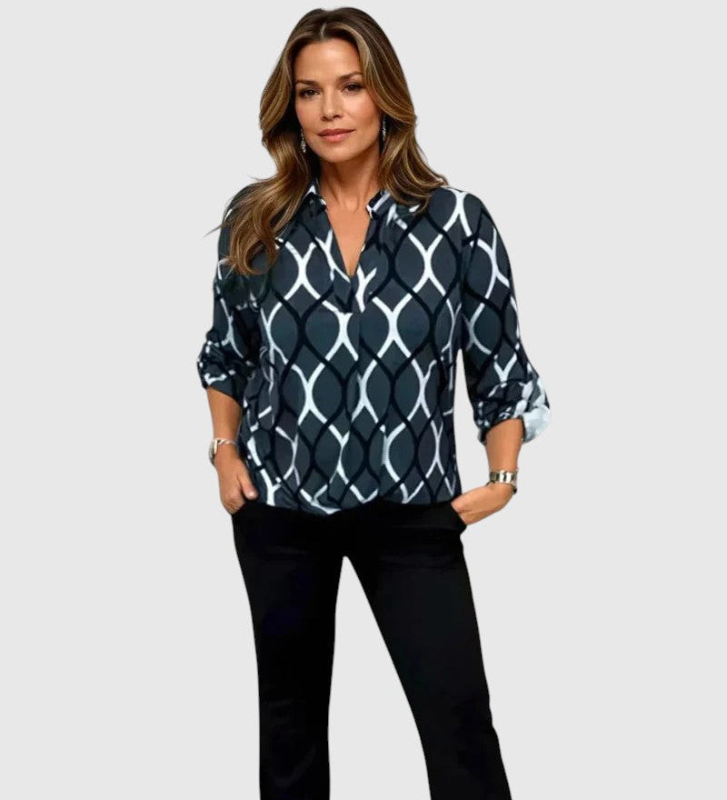 Noor – Halenka s grafickým potiskem