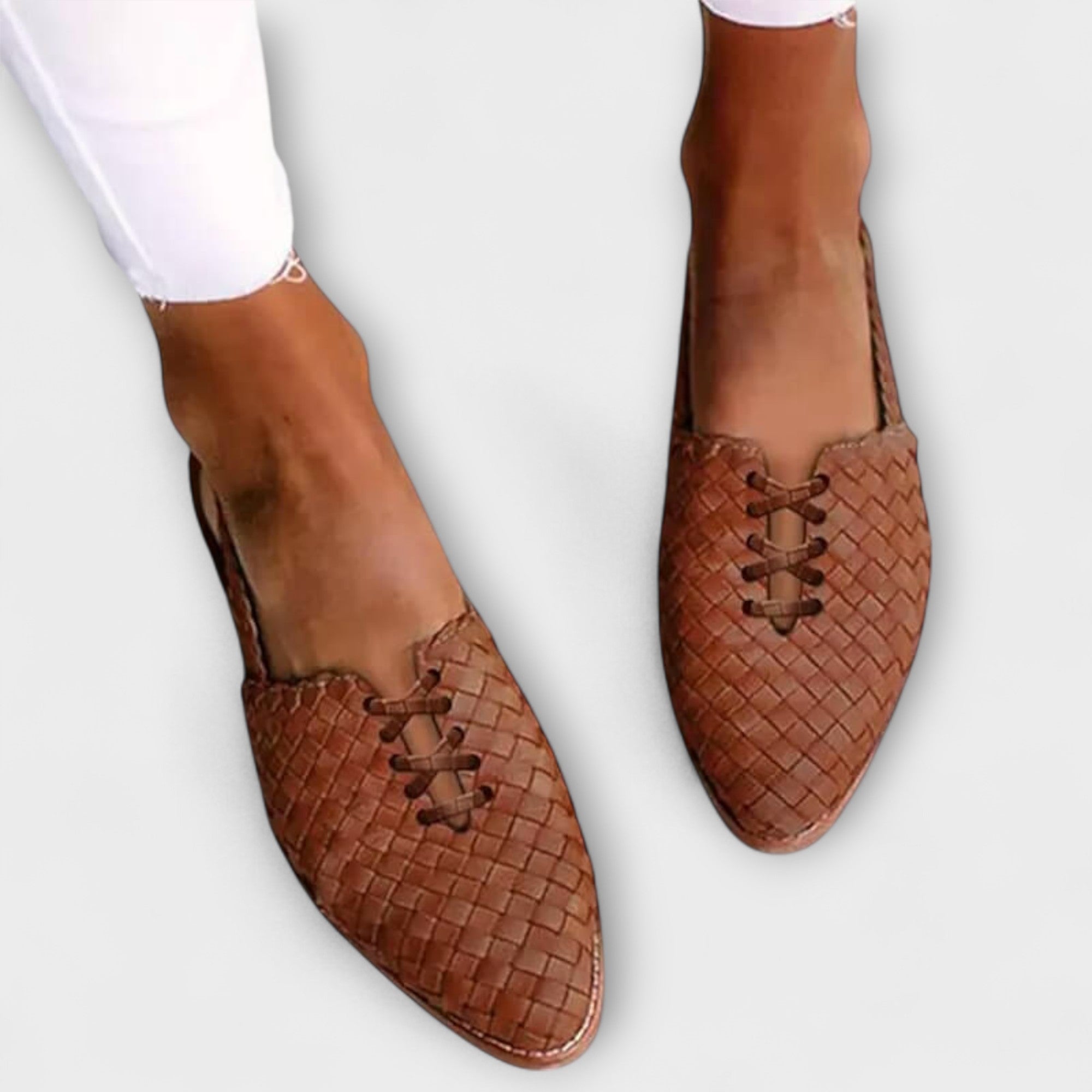 Zyra - Tkané elegantní pohodlné baleríny