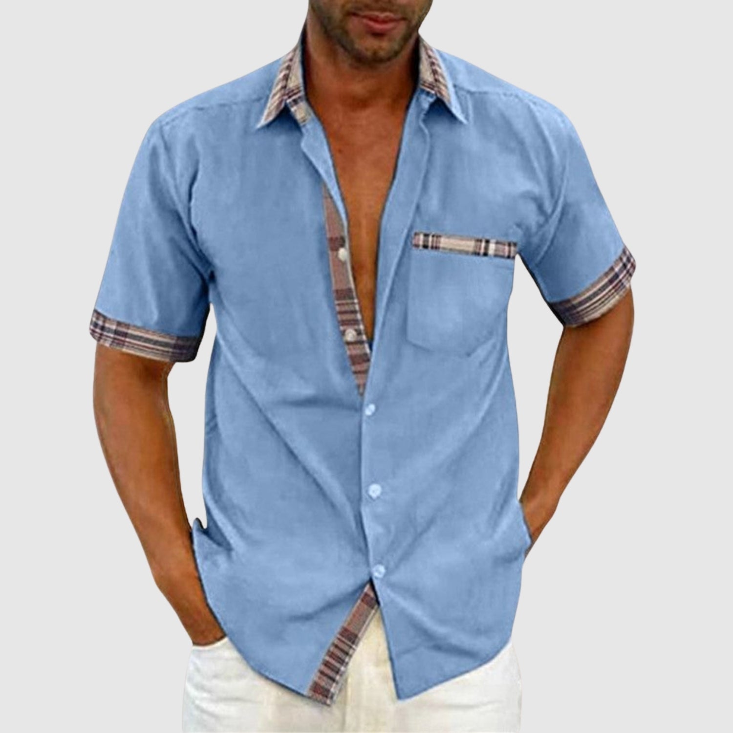 Milan | Ležérní košile s krátkým rukávem