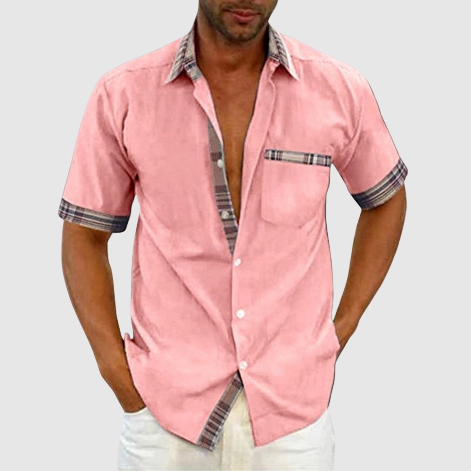 Milan | Ležérní košile s krátkým rukávem