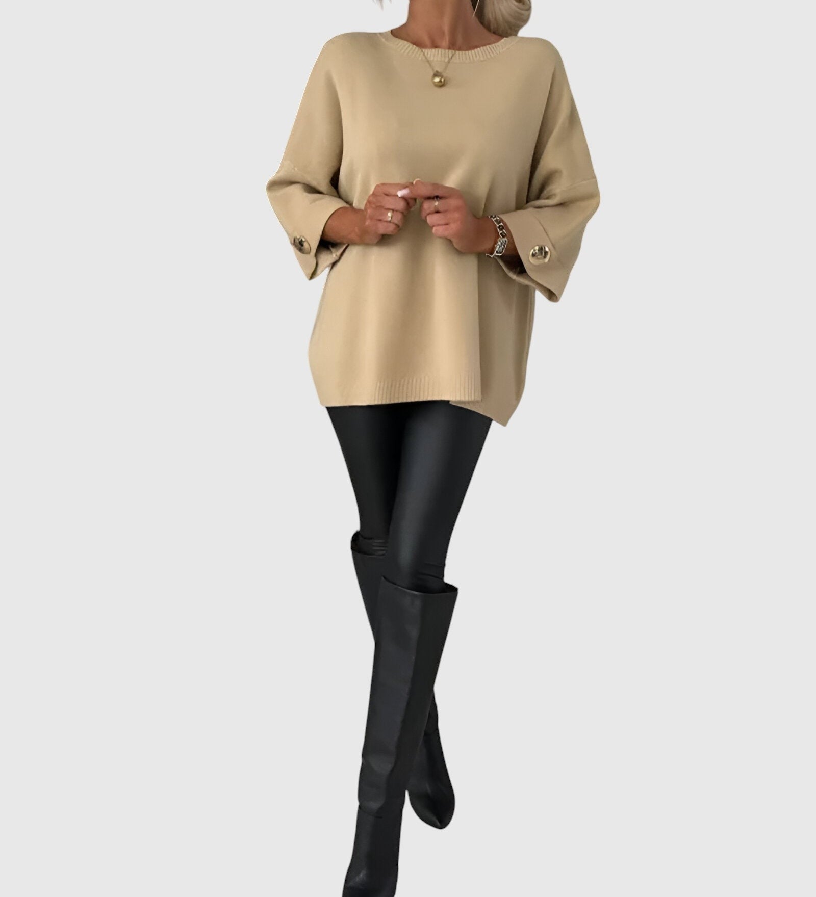 Janelle - Elegantní ležérní svetr