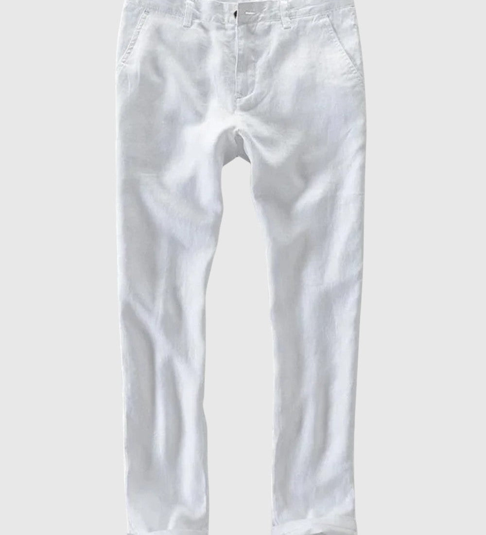 Erik | Lněné kalhoty Mykonos