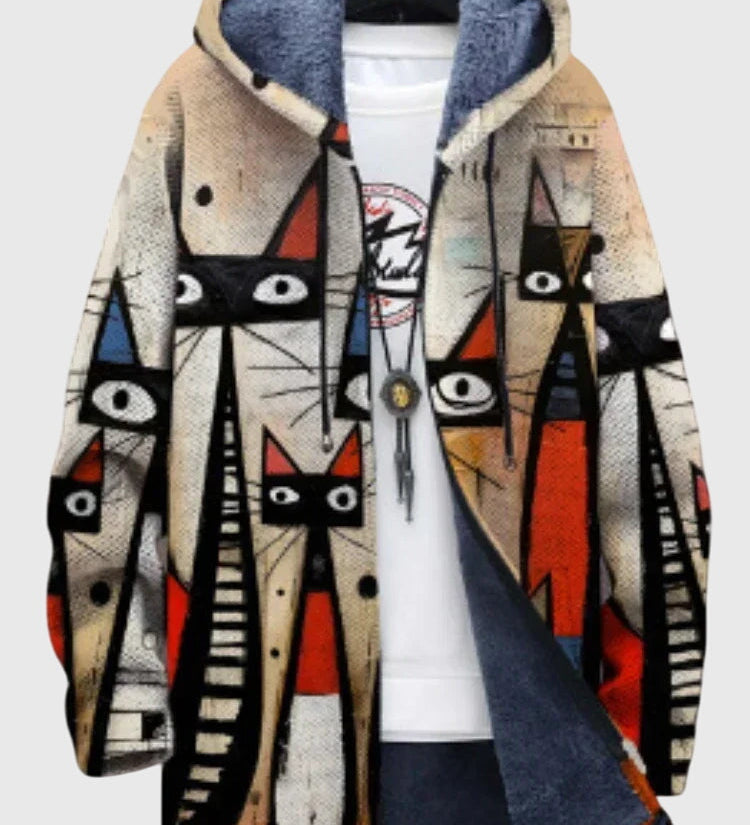 Anna™ - Bunda s uměleckým potiskem