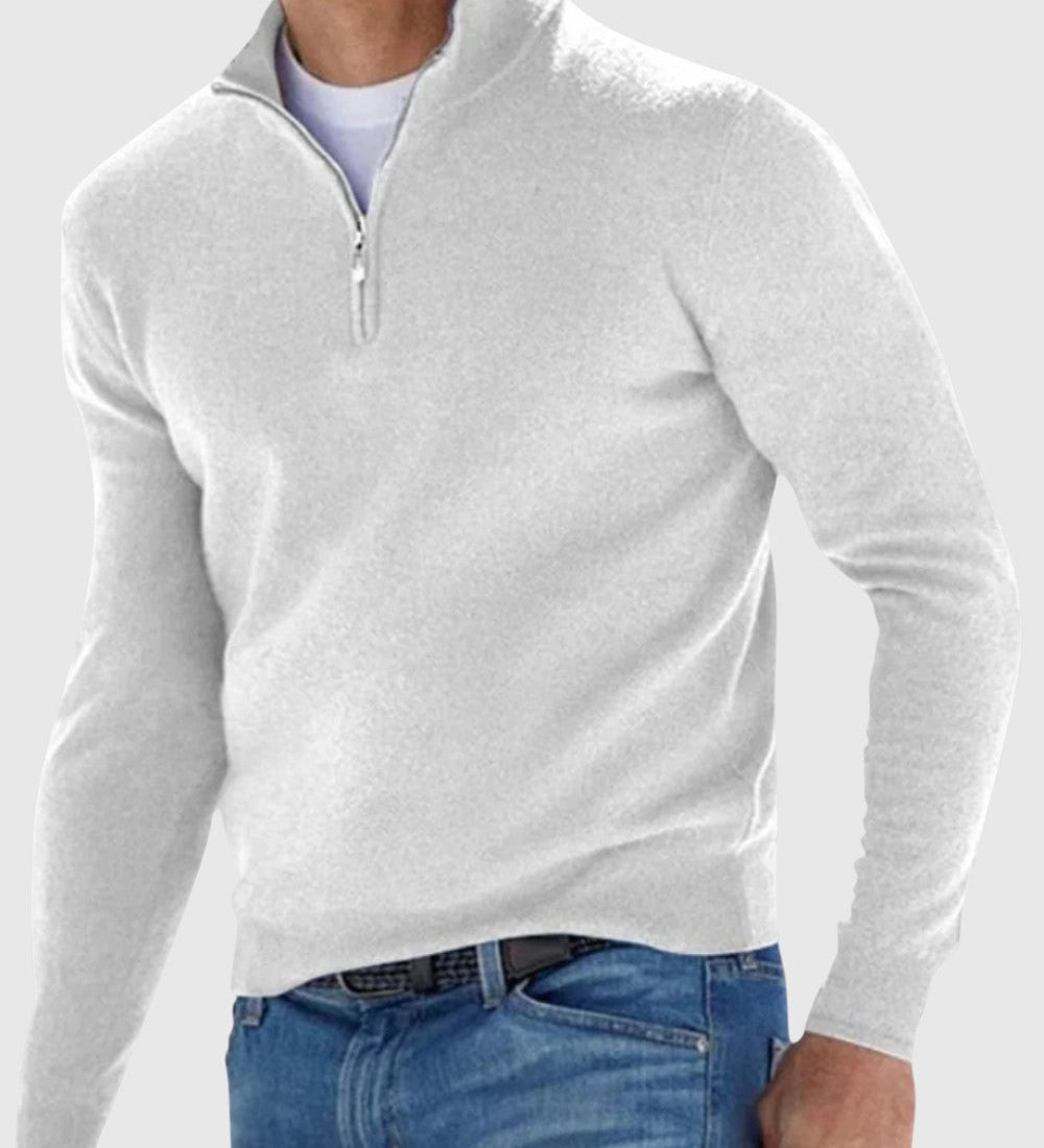 Lukášek | Elegantní svetr se zipem