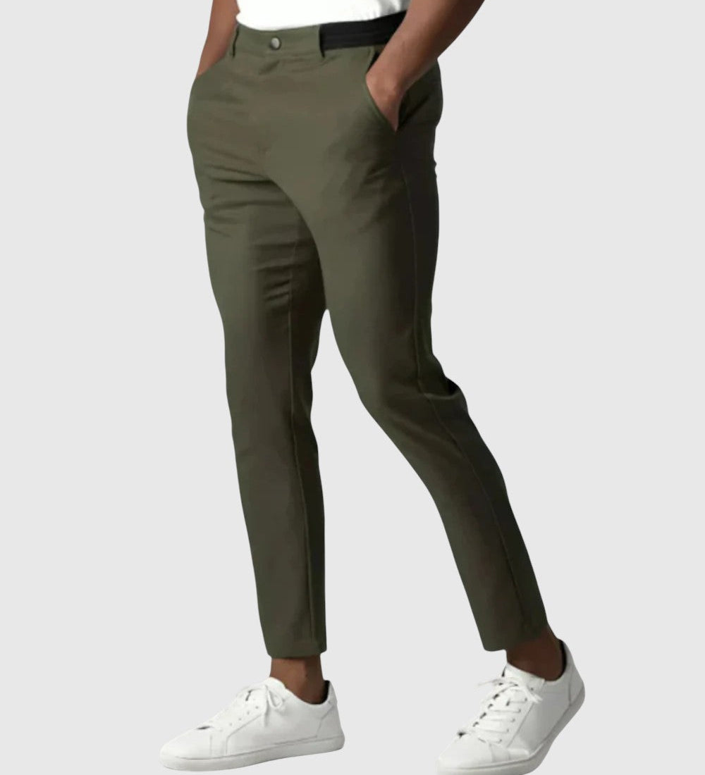 Romanek | Kalhoty Elio Stretch z bavlny