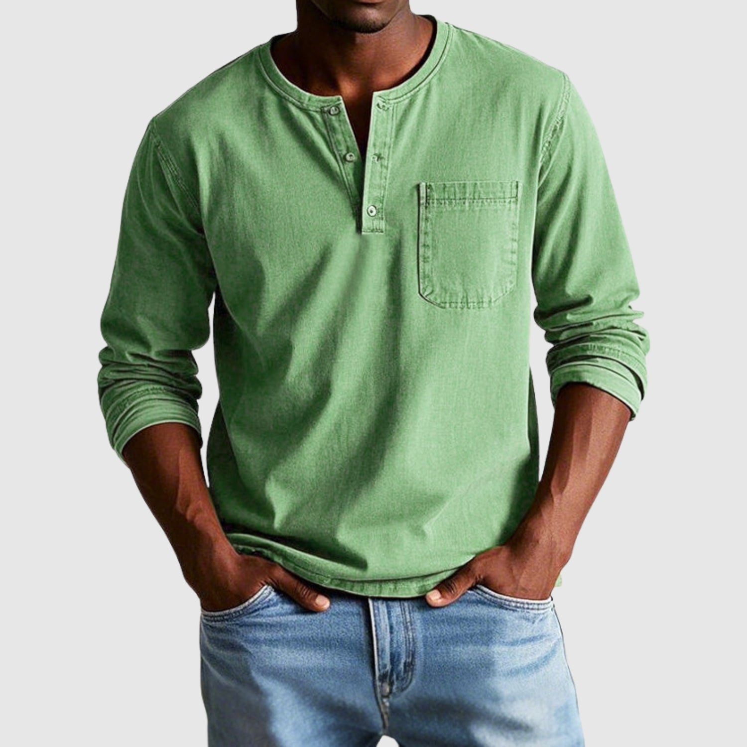 Dominik | Vintage košile s dlouhými rukávy