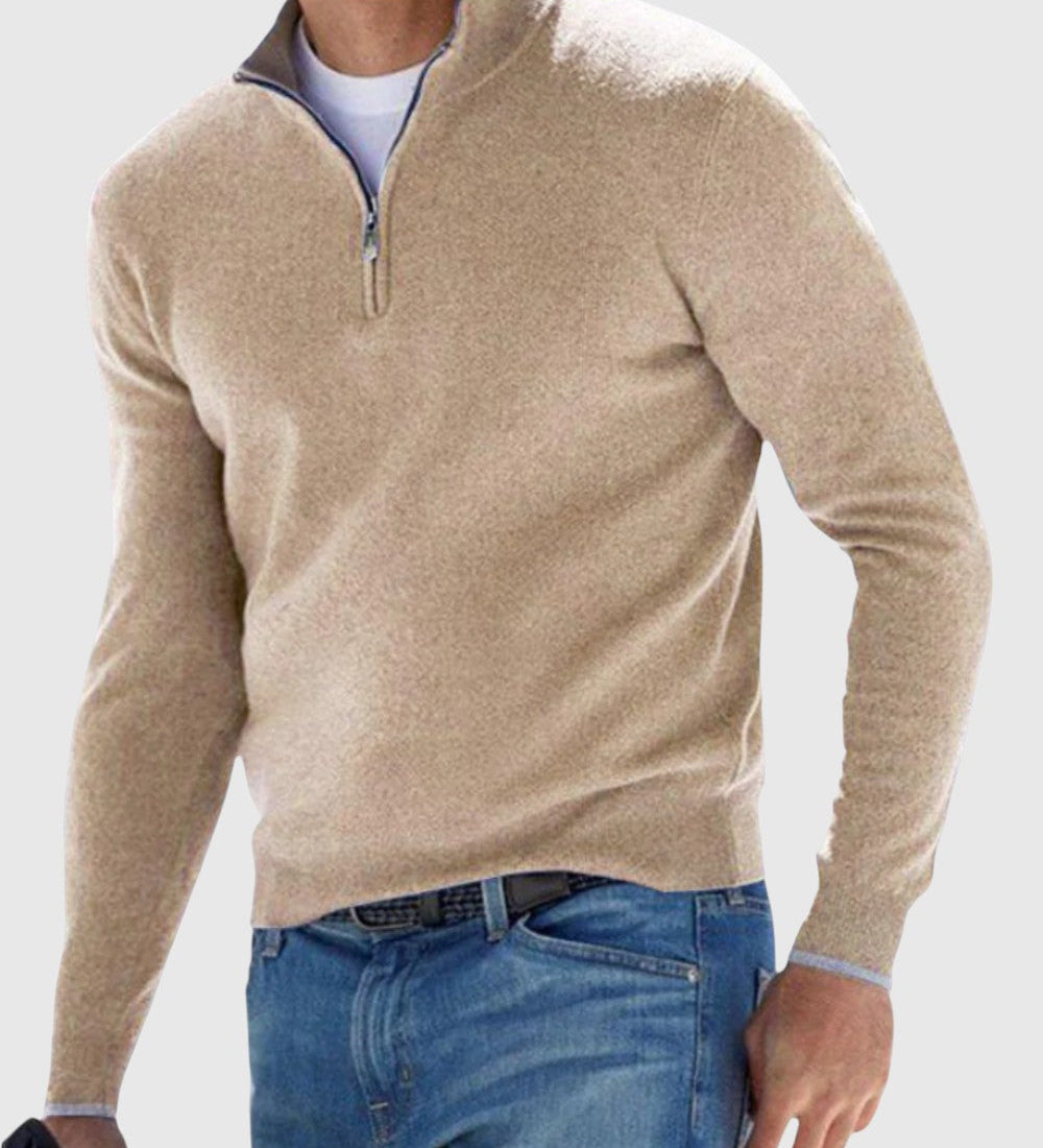 Lukášek | Elegantní svetr se zipem