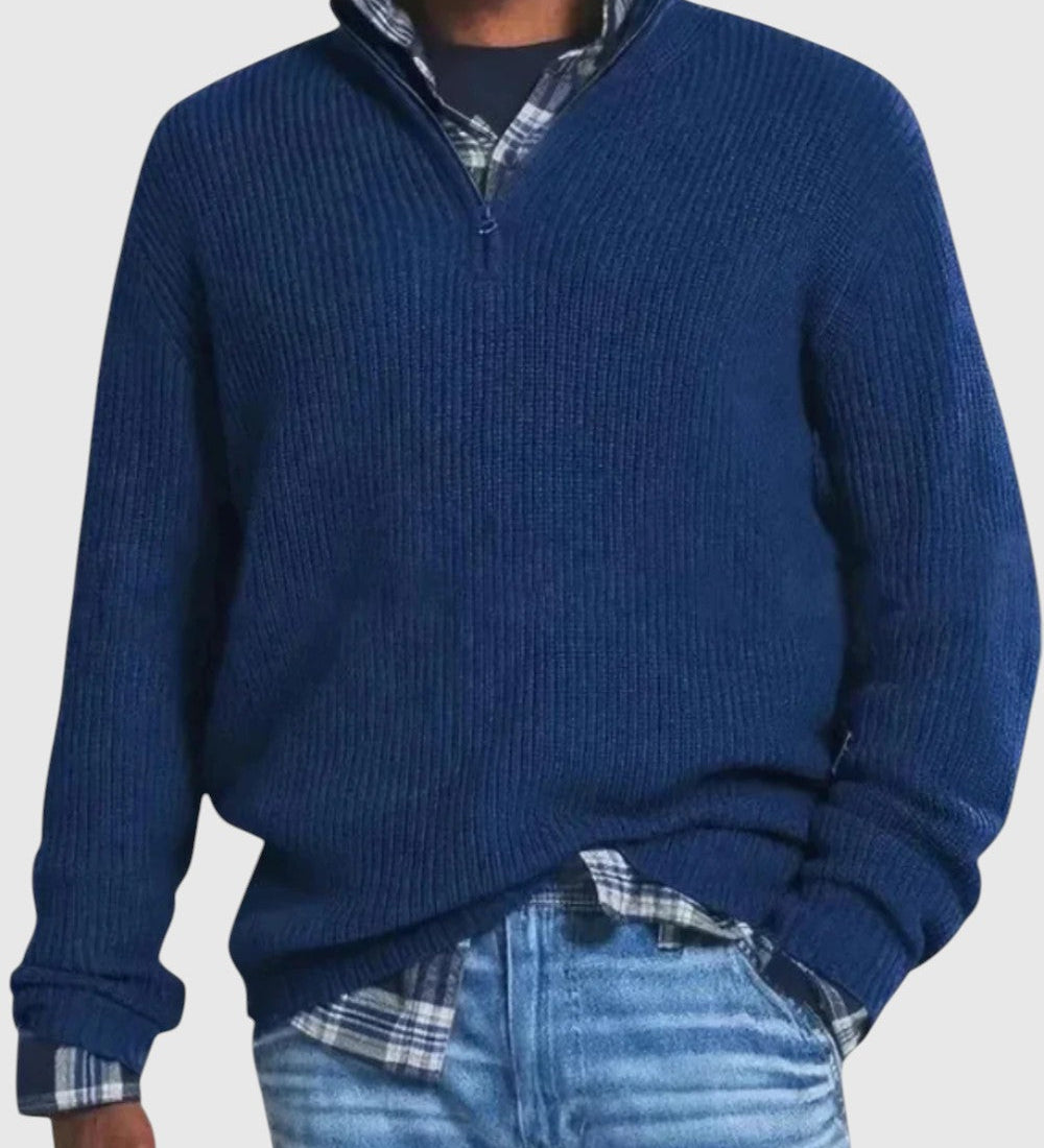 René | Svetr s zipem Diego