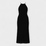 Radislava – Maxi šaty s halter výstřihem