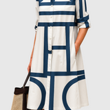 Leonie - Elegantní šaty s uměleckým nádechem pro výjimečné příležitosti