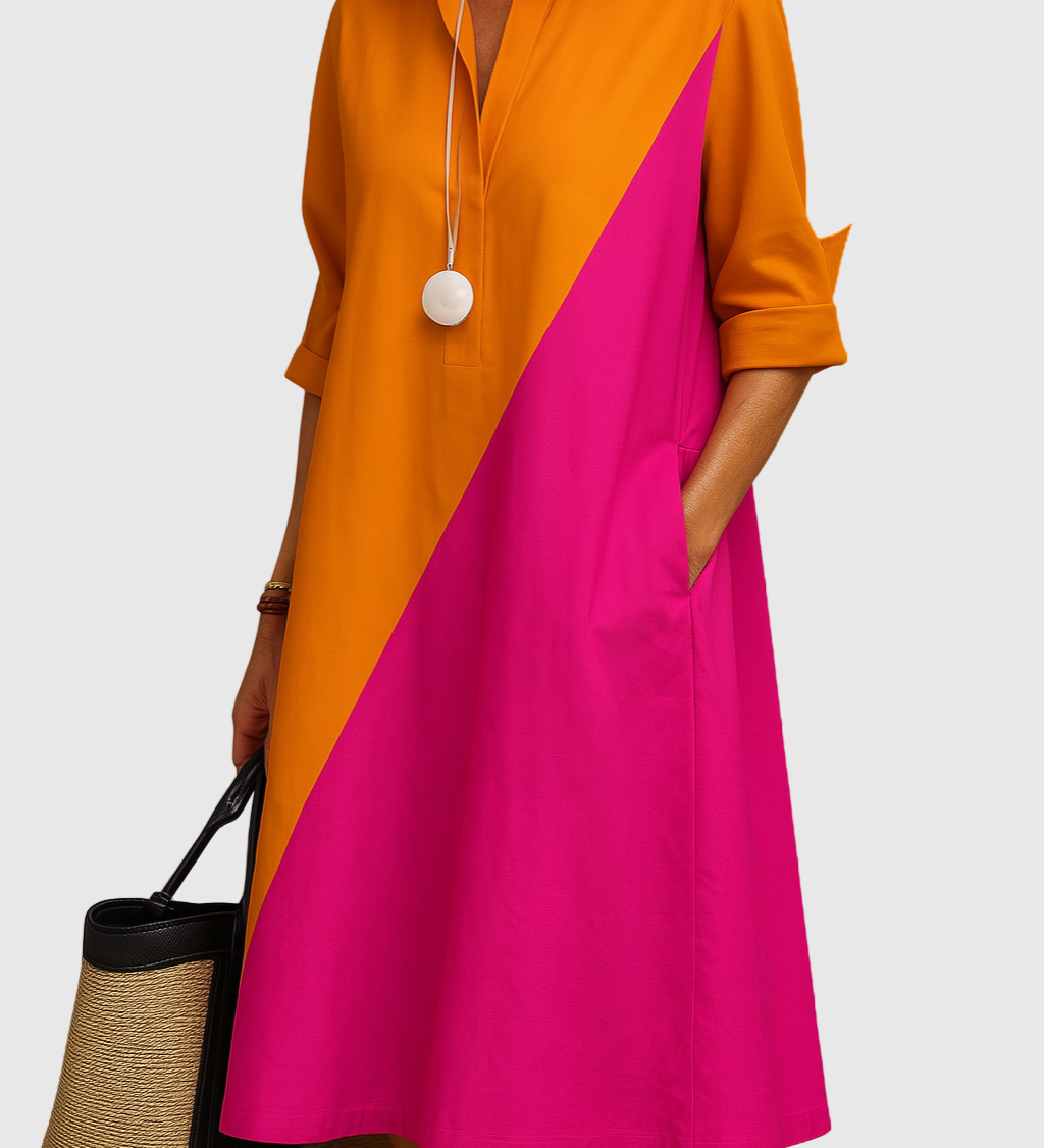 Leonie - Elegantní šaty s uměleckým nádechem pro výjimečné příležitosti