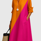 Leonie - Elegantní šaty s uměleckým nádechem pro výjimečné příležitosti