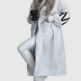 Monika | Elegantní Kapucňový Kabát