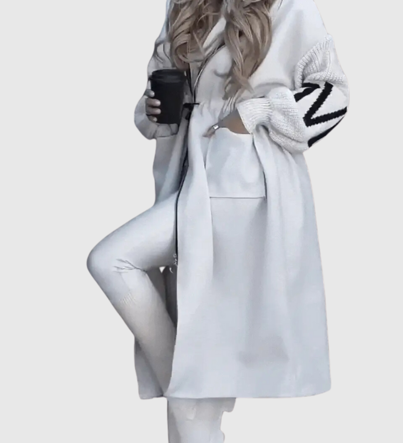 Monika | Elegantní Kapucňový Kabát