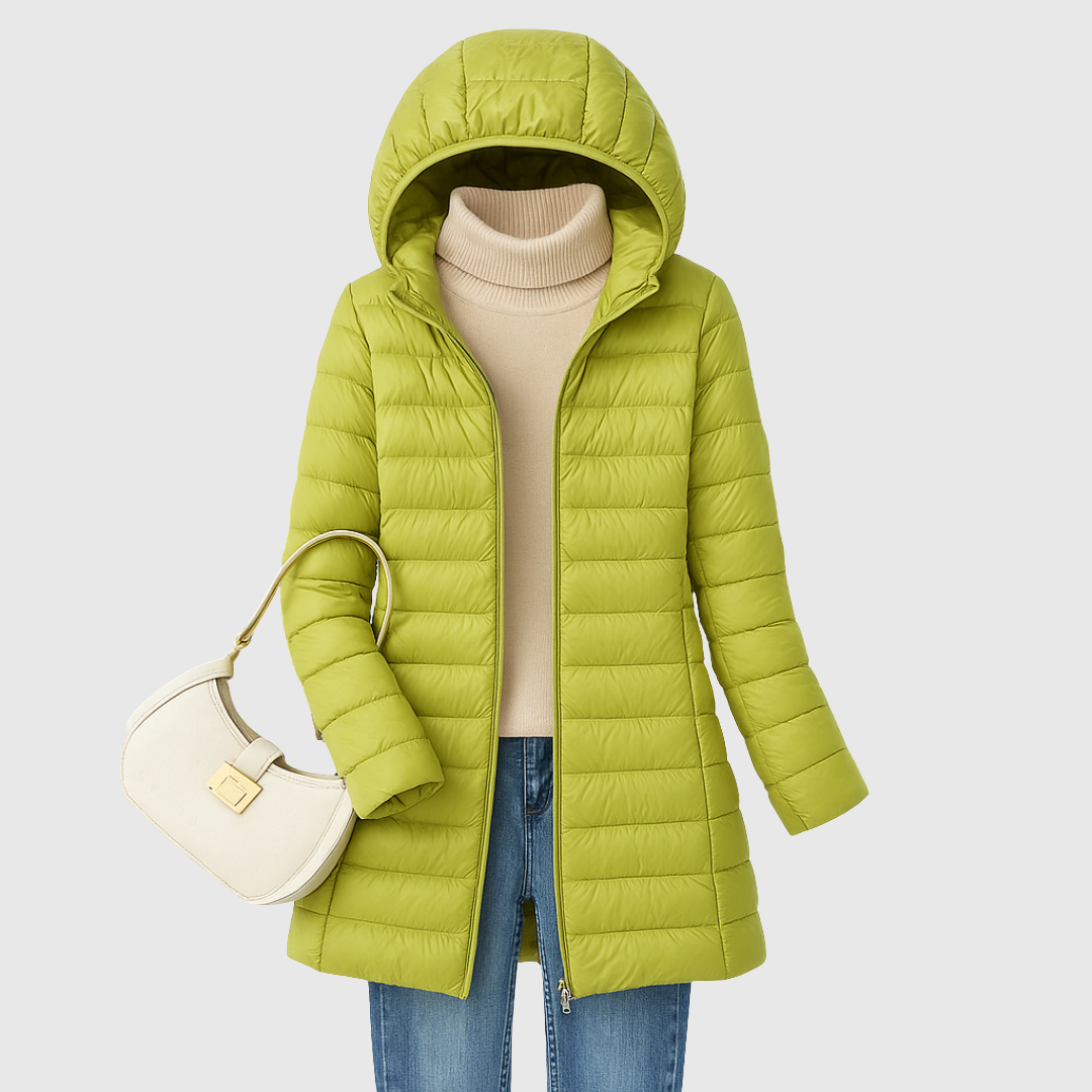 Denisa™ | Ultralehká Péřová Bunda