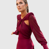 TIANA - ELEGANTNÍ MIDI ŠATY