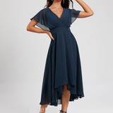 Elara - Večerní šaty s výstřihem do V