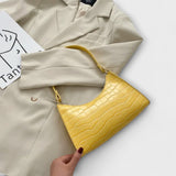 Valerie - Lesklá kožená taška přes rameno