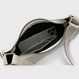 Valerie - Lesklá kožená taška přes rameno