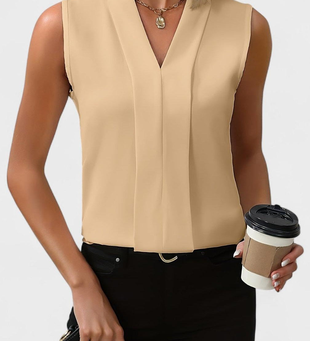 Julia - Mankadeton top s V-výstřihem