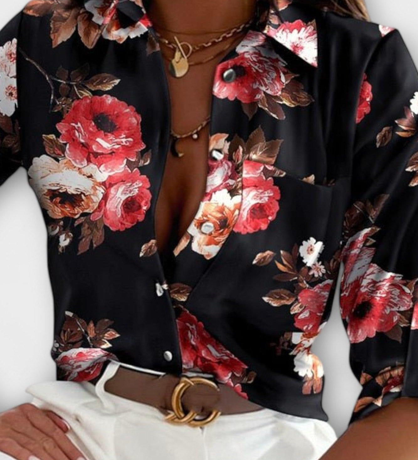 Maria - Halenka s klasickým límcem