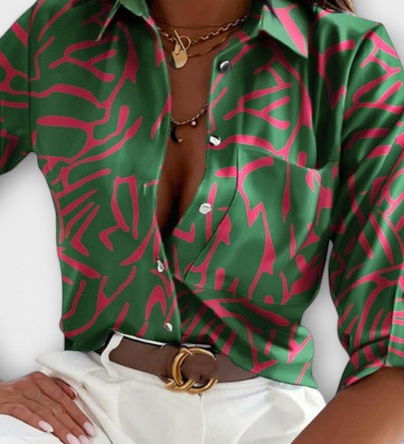 Maria - Halenka s klasickým límcem