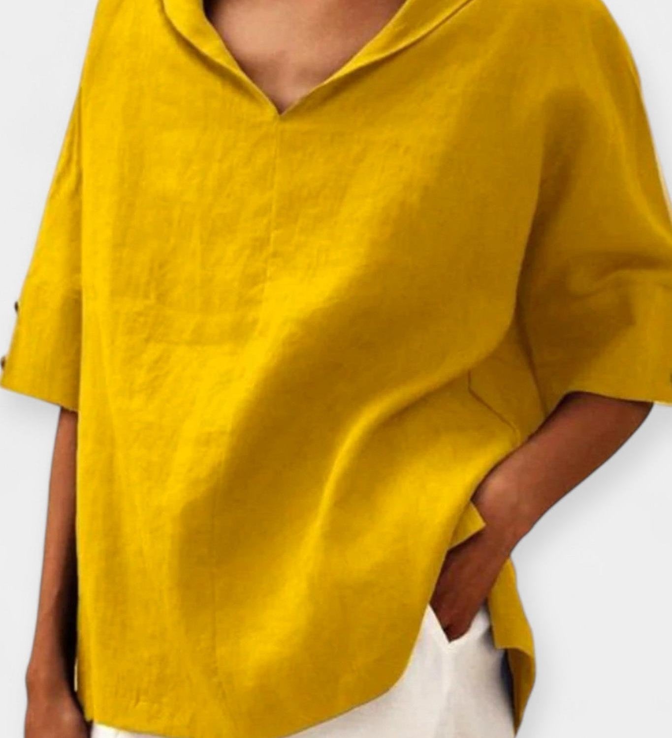 Měkká lněná košile