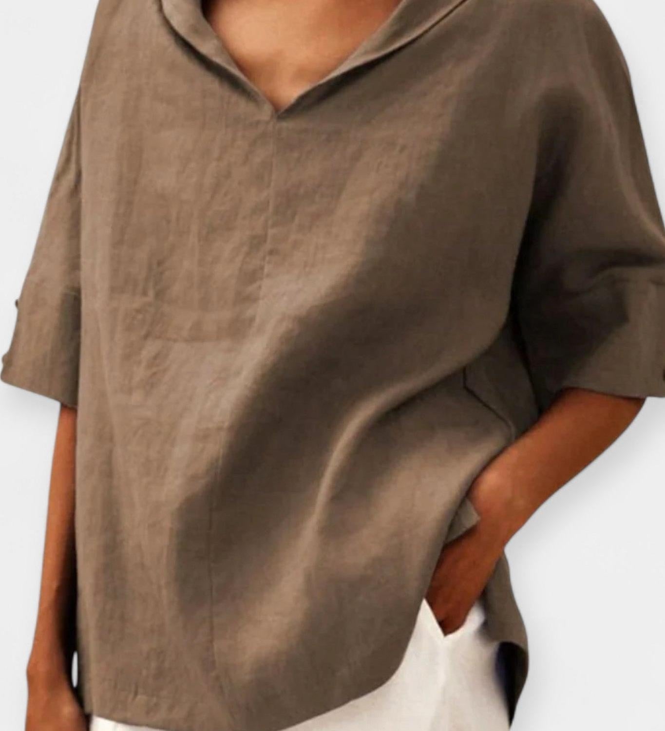 Měkká lněná košile