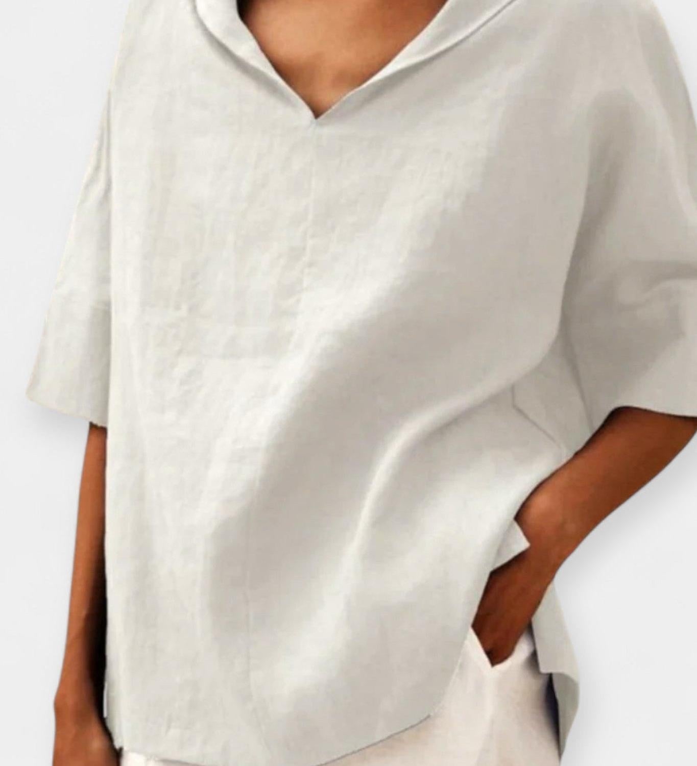 Měkká lněná košile