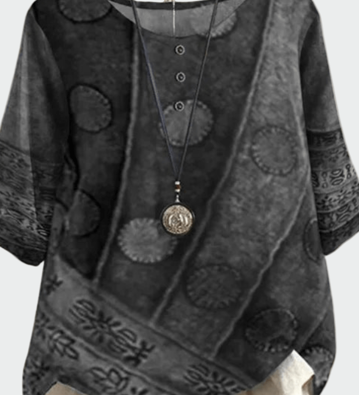 Měkké tričko s uměleckým motivem