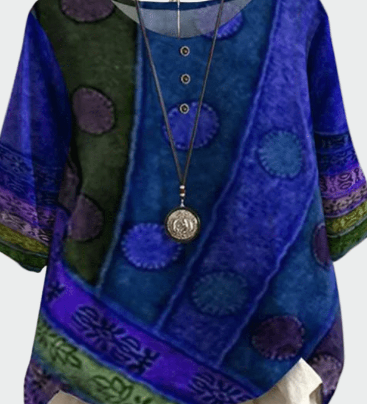 Měkké tričko s uměleckým motivem