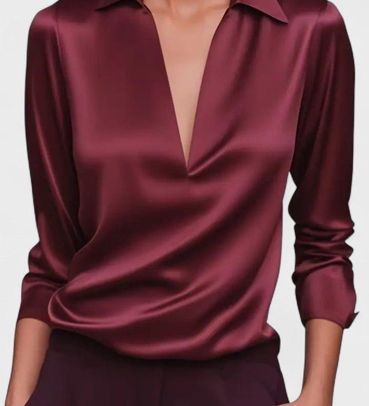 Nádia - Prémiová V-krční halenka