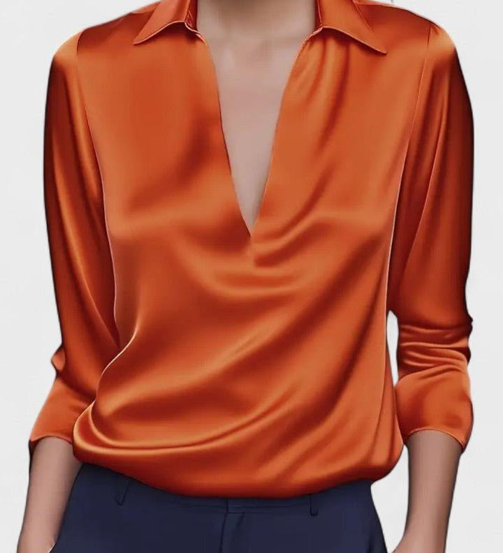 Nádia - Prémiová V-krční halenka