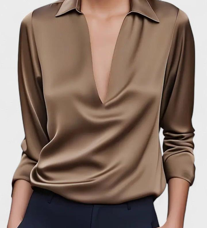 Nádia - Prémiová V-krční halenka