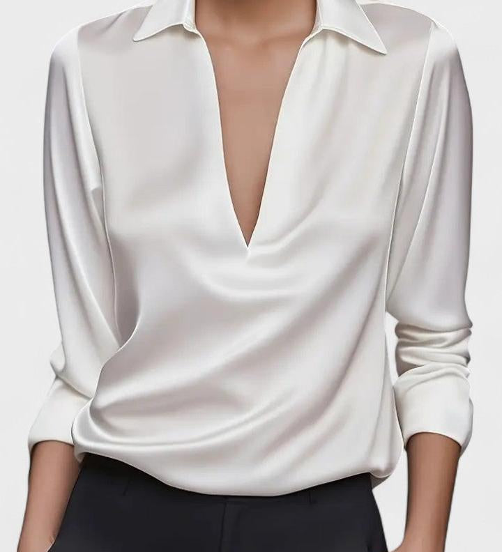 Nádia - Prémiová V-krční halenka