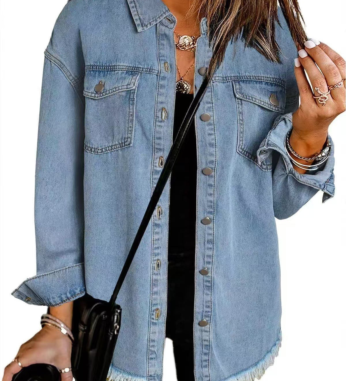 KATJA | Klasická denimová bunda pro každodenní nošení