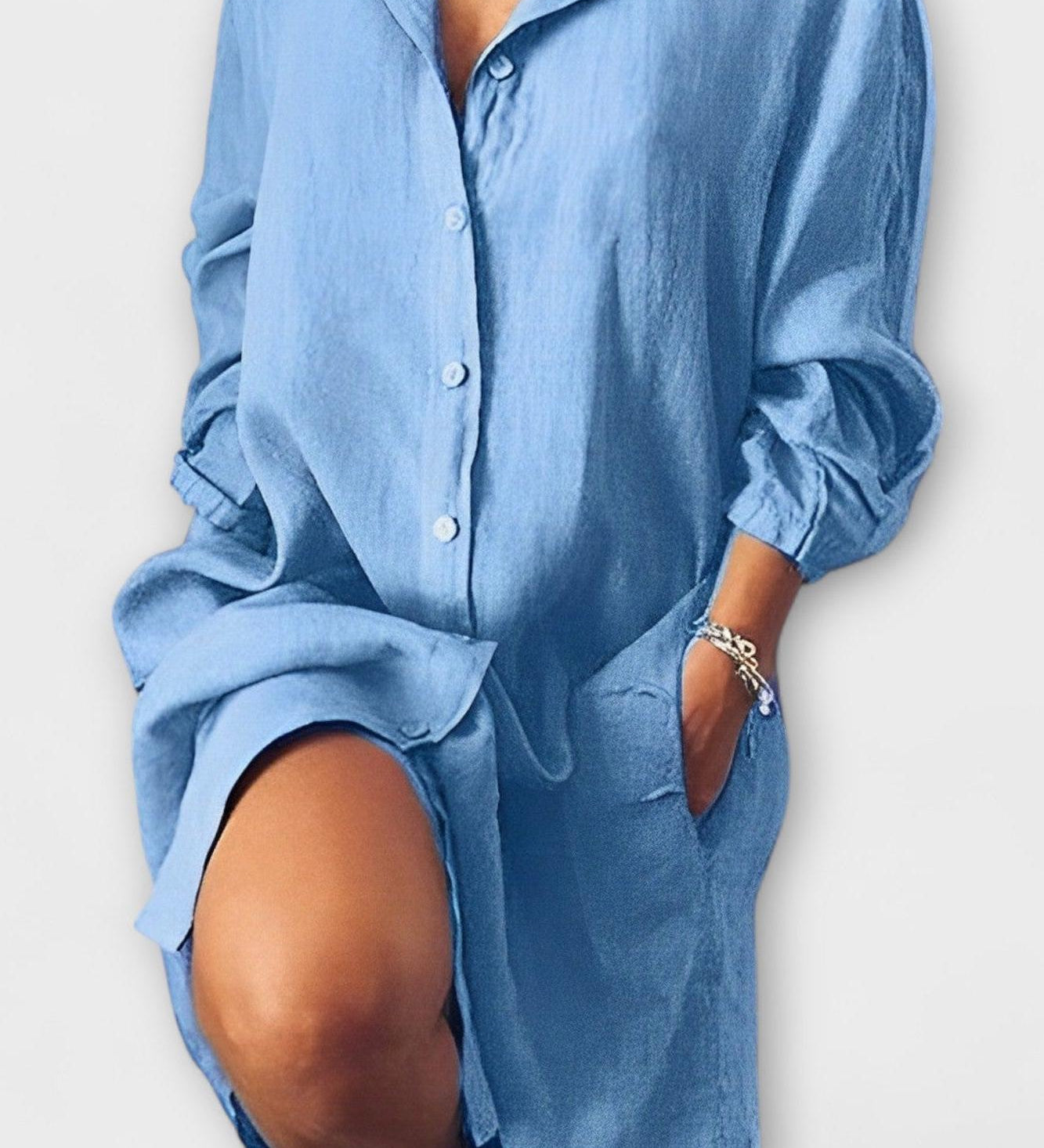 Raquel - Příjemná lněná košile