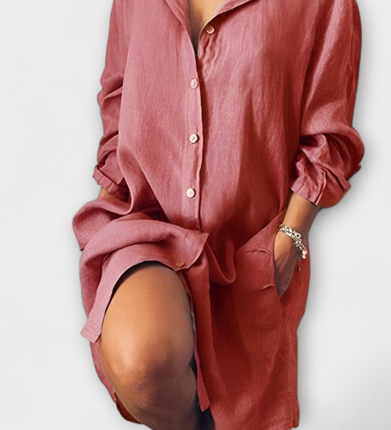 Raquel - Příjemná lněná košile