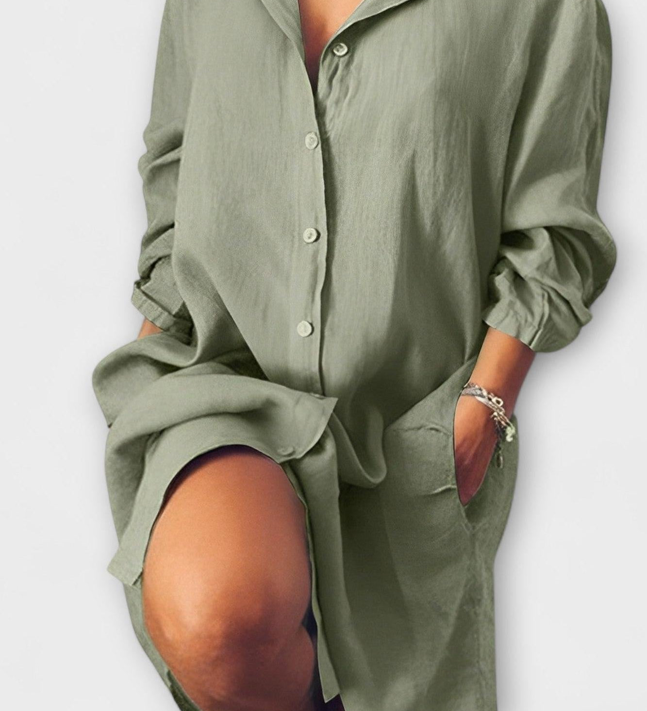 Raquel - Příjemná lněná košile