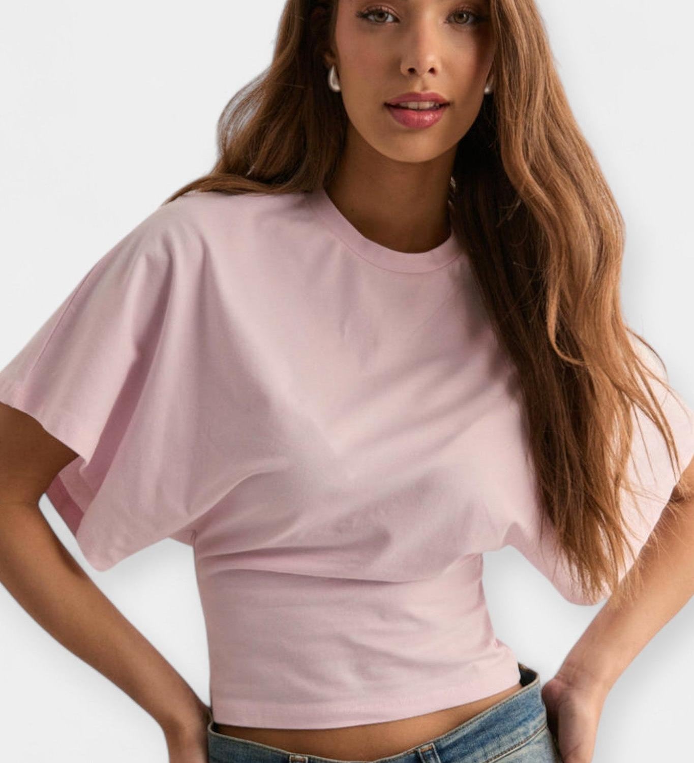 Tričko s pohodlnými širokými rukávy