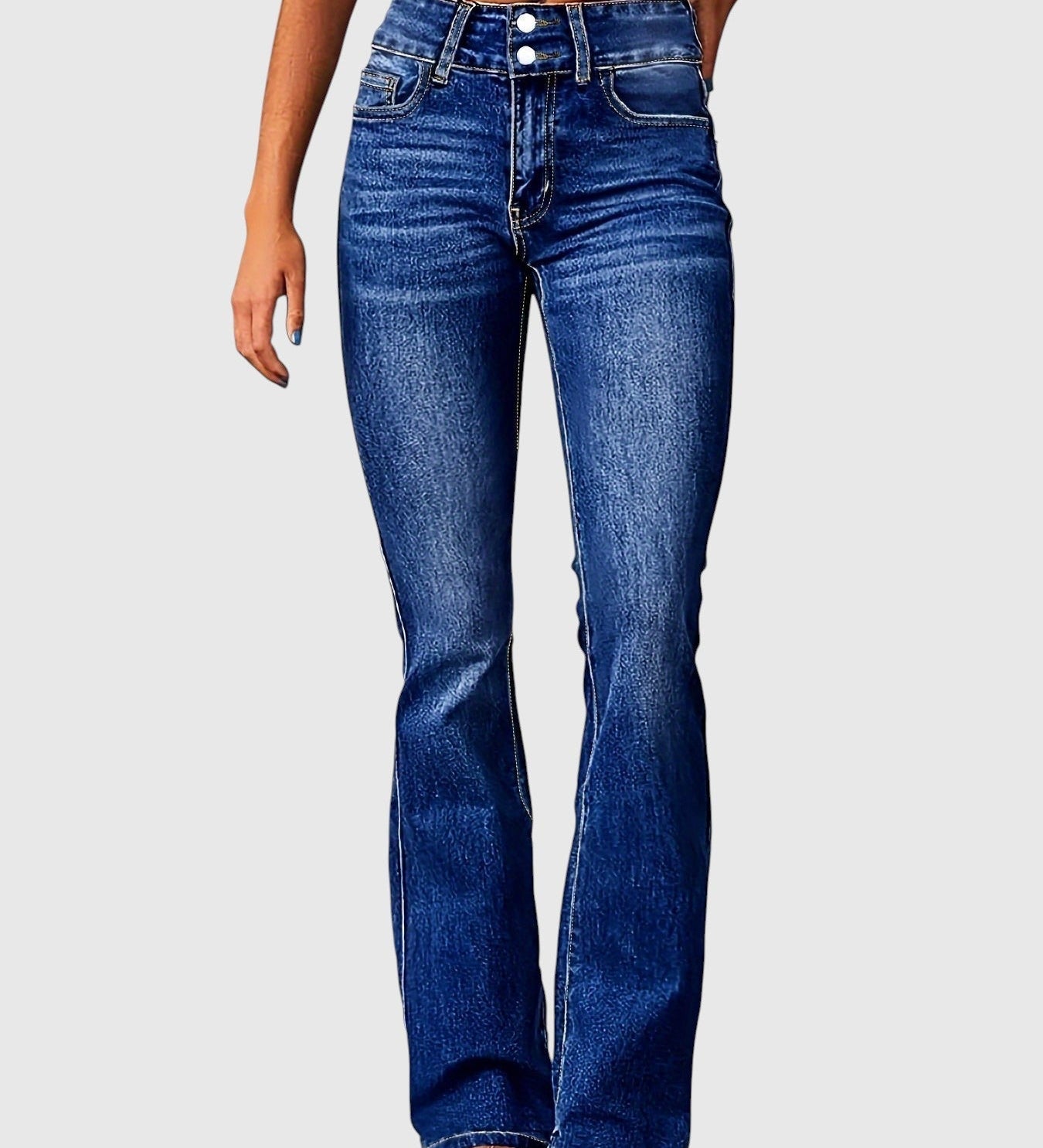 Marylène – Úzké džíny s vysokým pasem